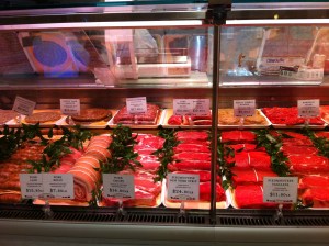 Now that's a meat department! 